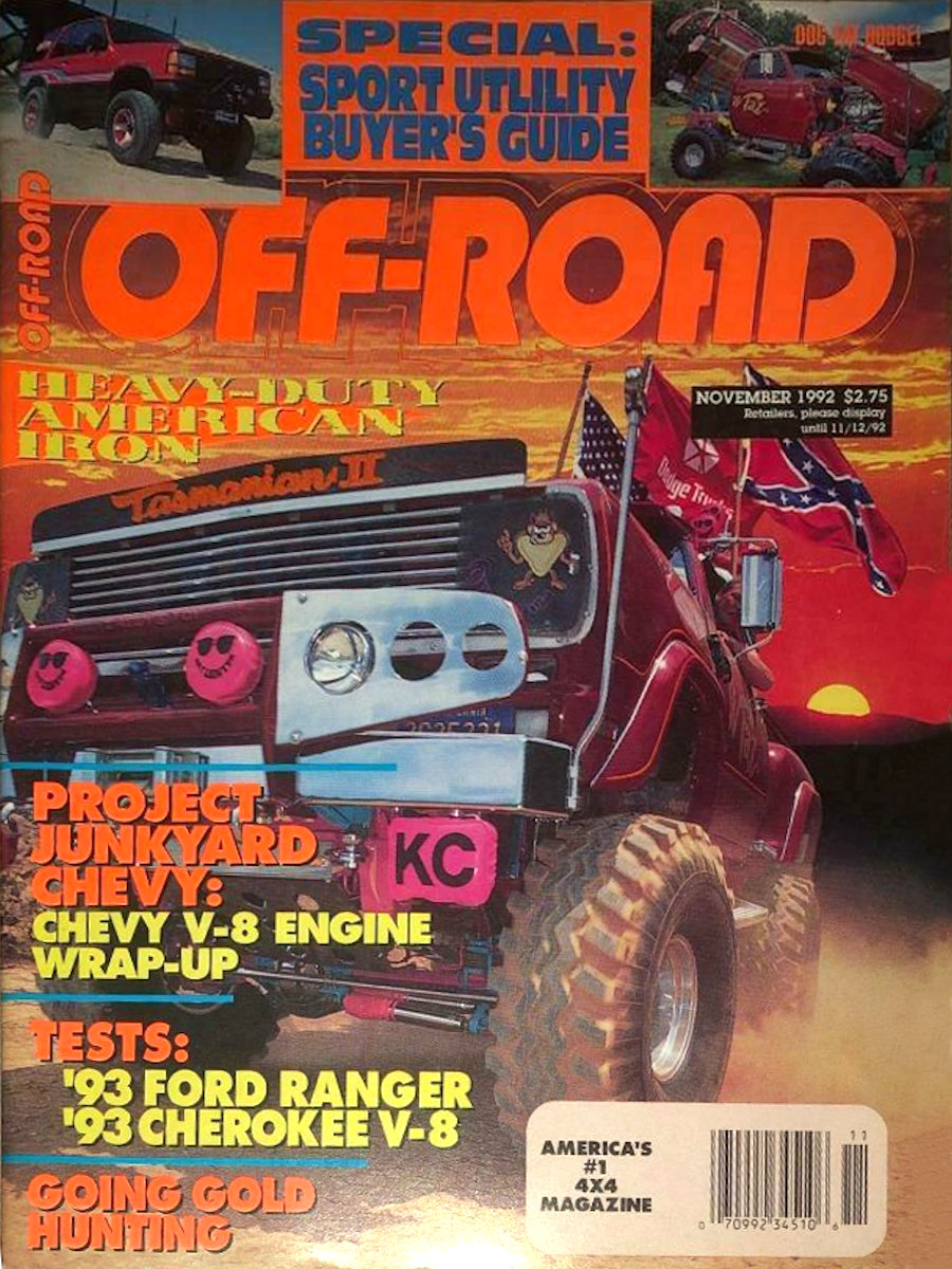 Off-Road Nov November 1992