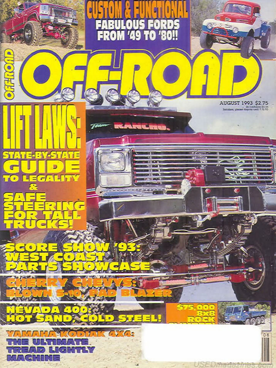 Off-Road Aug August 1993