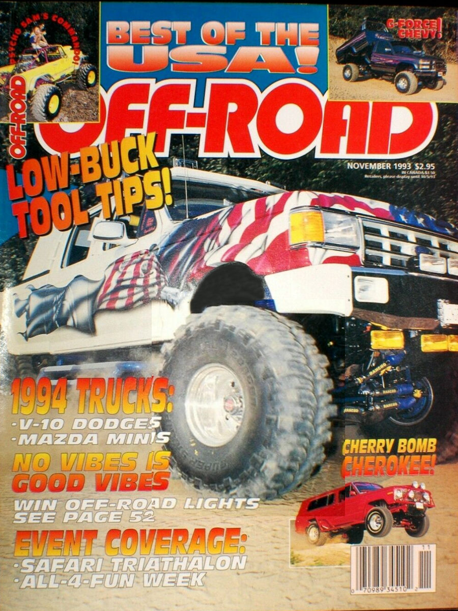 Off-Road Nov November 1993
