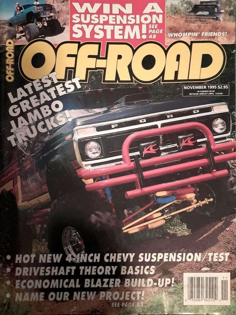 Off-Road Nov November 1995