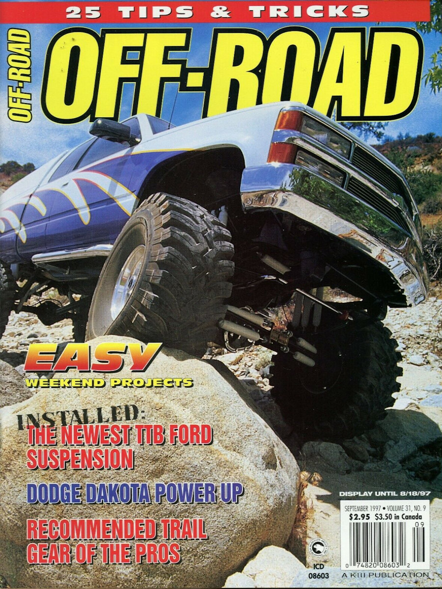 Off-Road Sep Sept September 1997