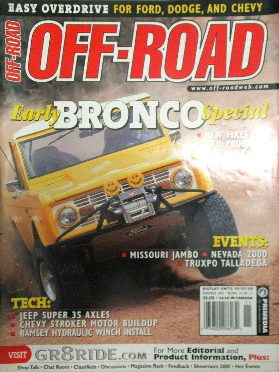 Off-Road Nov November 2000