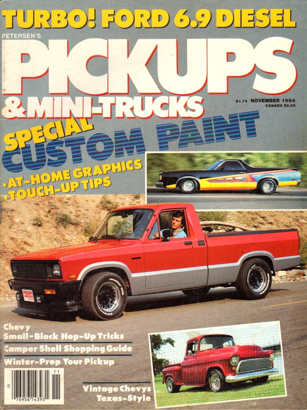 Pickups Mini-Trucks Nov November 1984