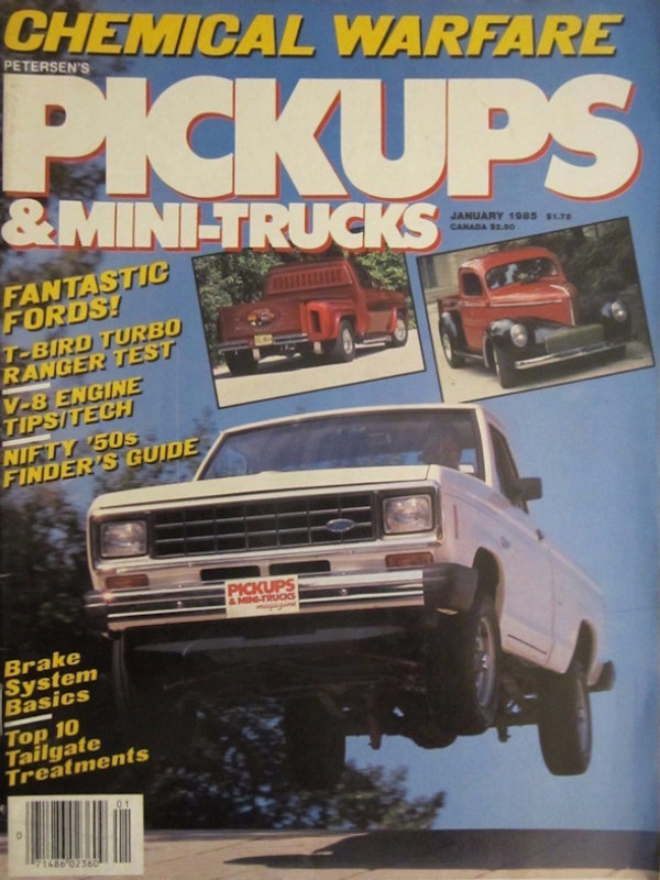 Pickups Mini-Trucks Jan January 1985