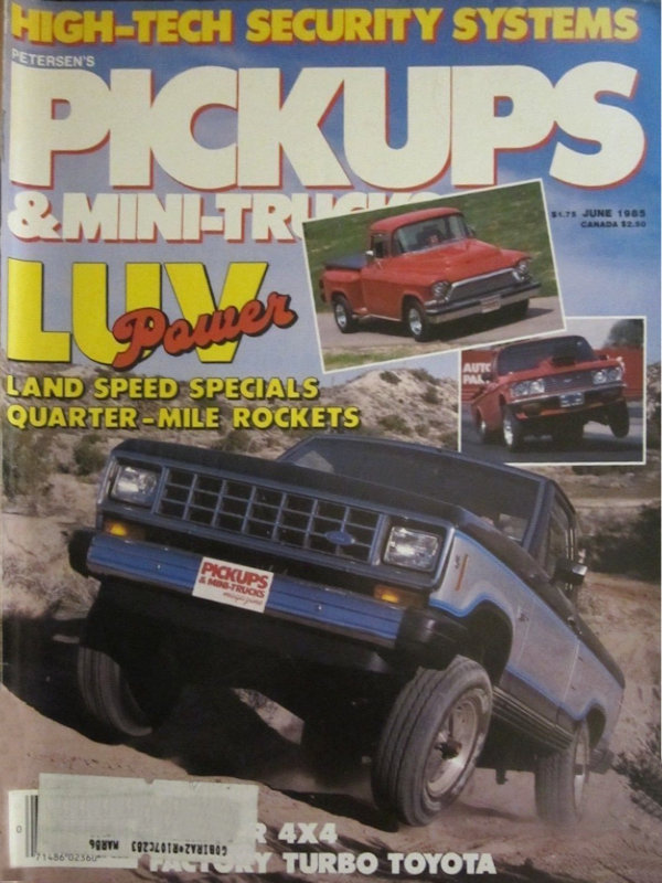 Pickups Mini-Trucks June 1985