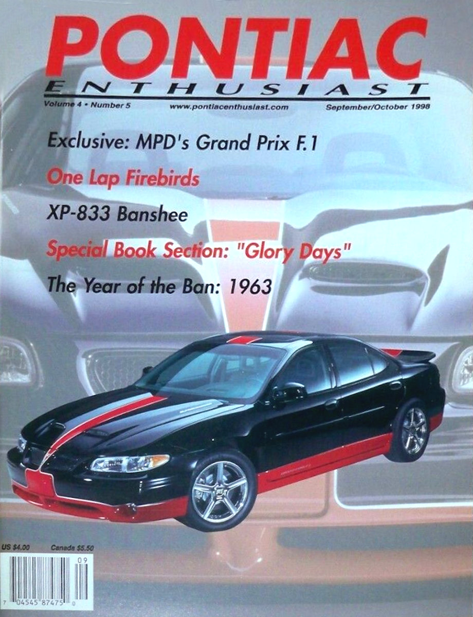 Pontiac Enthusiast Sept September Oct October 1998