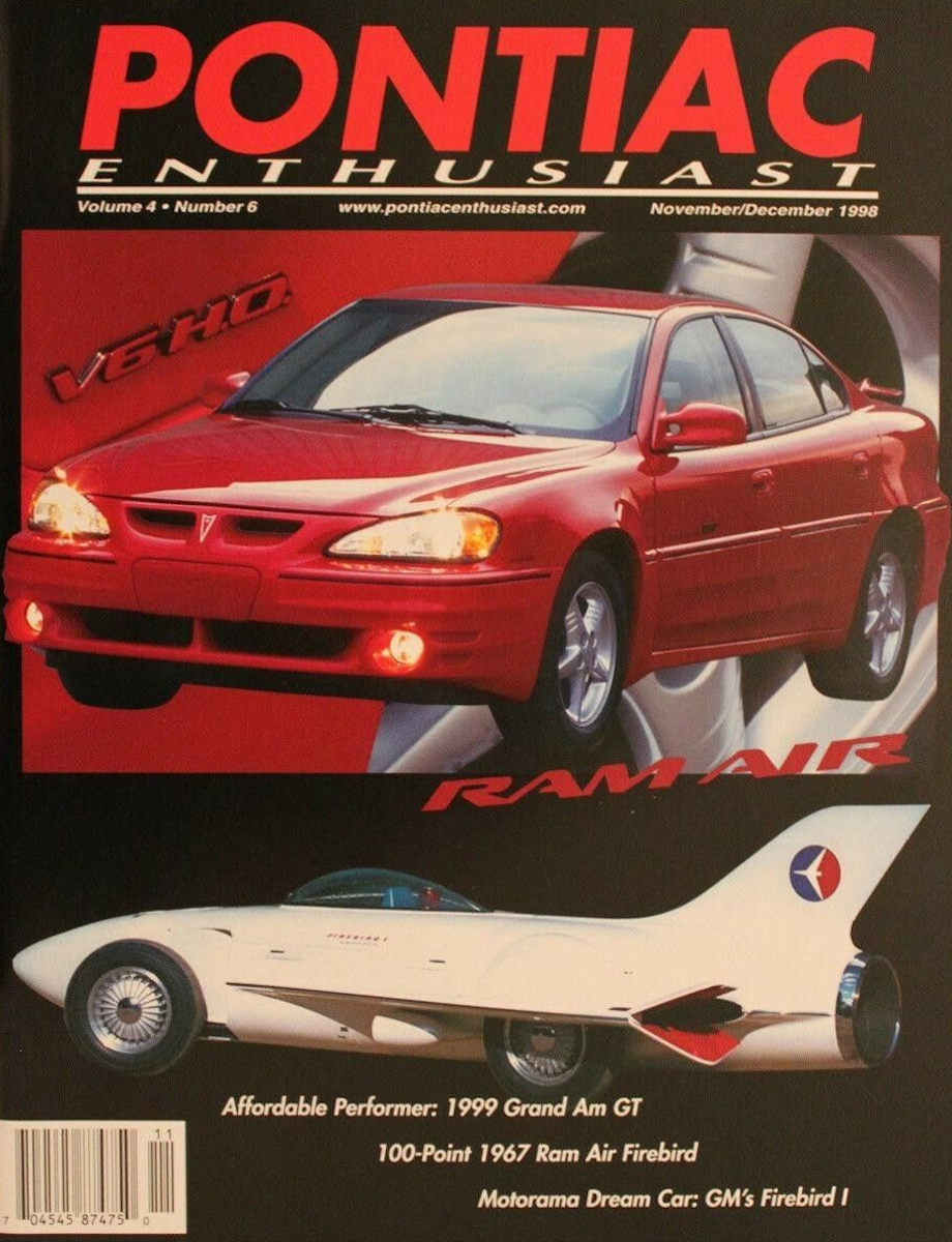 Pontiac Enthusiast Nov November Dec December 1998