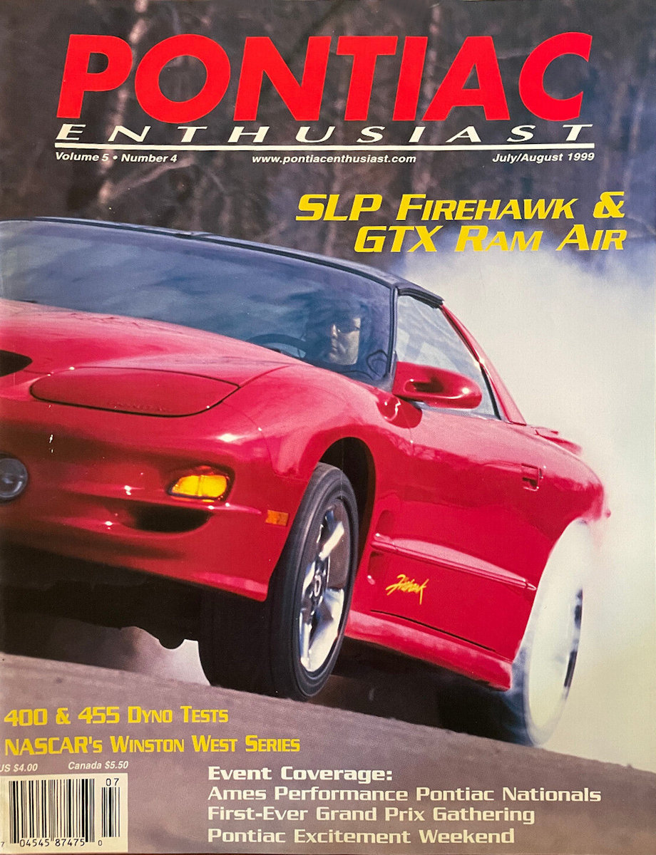 Pontiac Enthusiast Jul July Aug August 1999