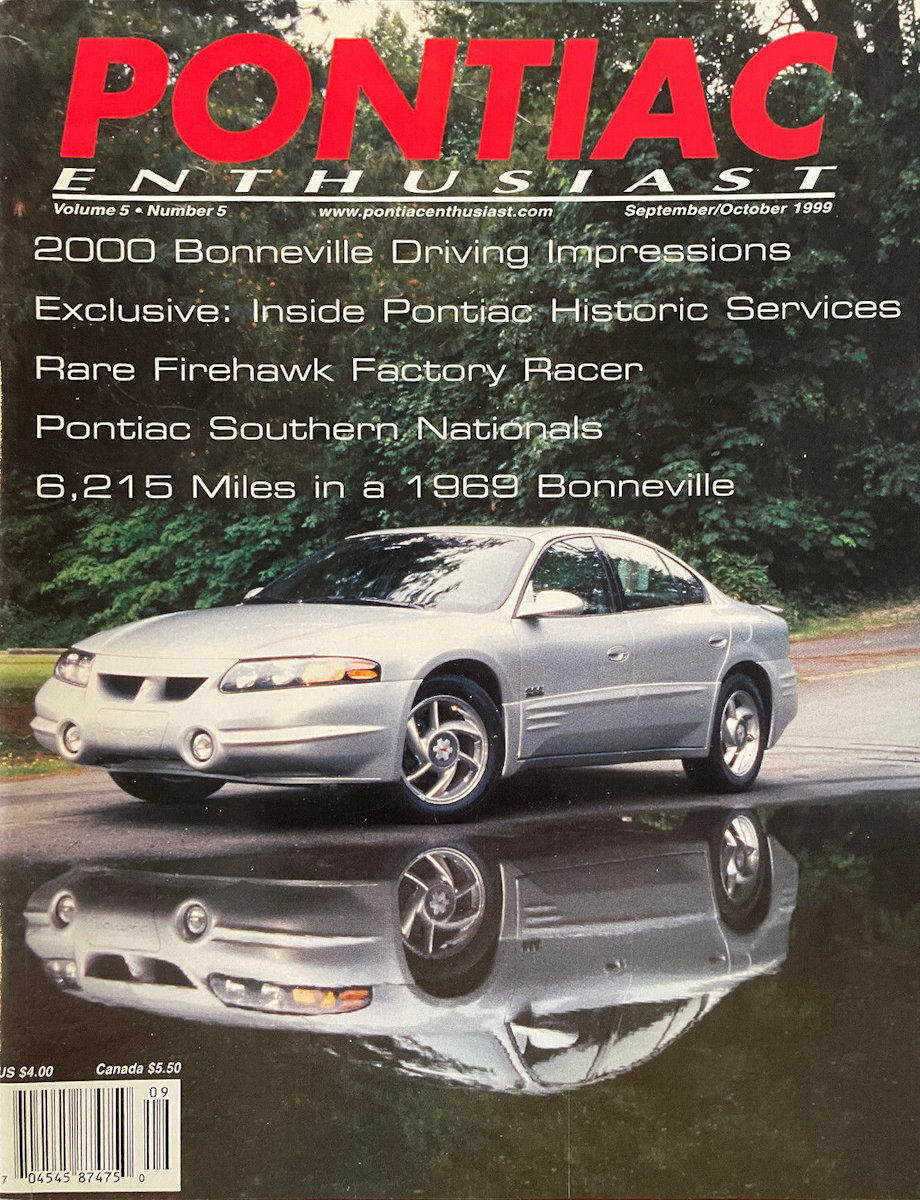 Pontiac Enthusiast Sept September Oct October 1999