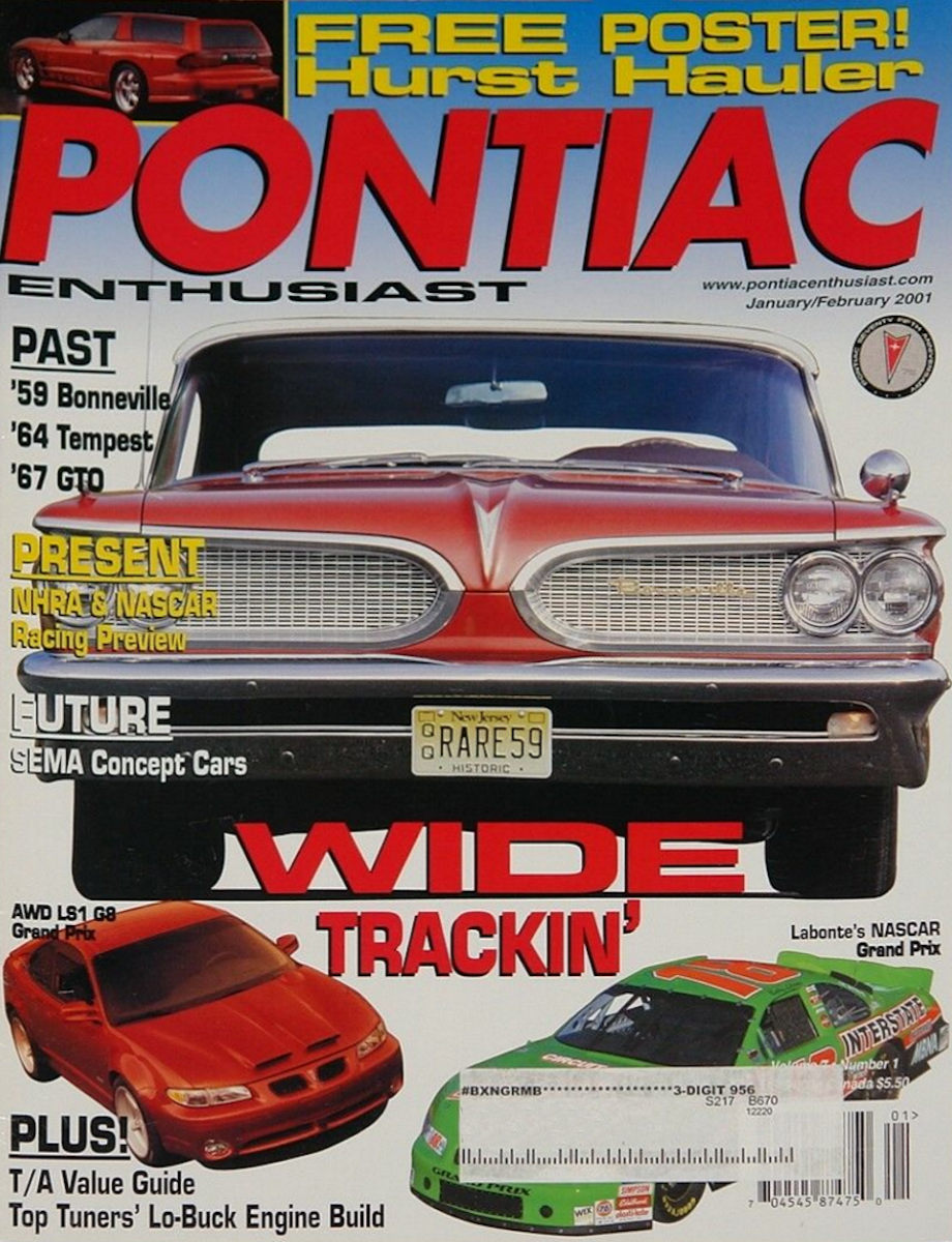Pontiac Enthusiast Jan January Feb February 2001