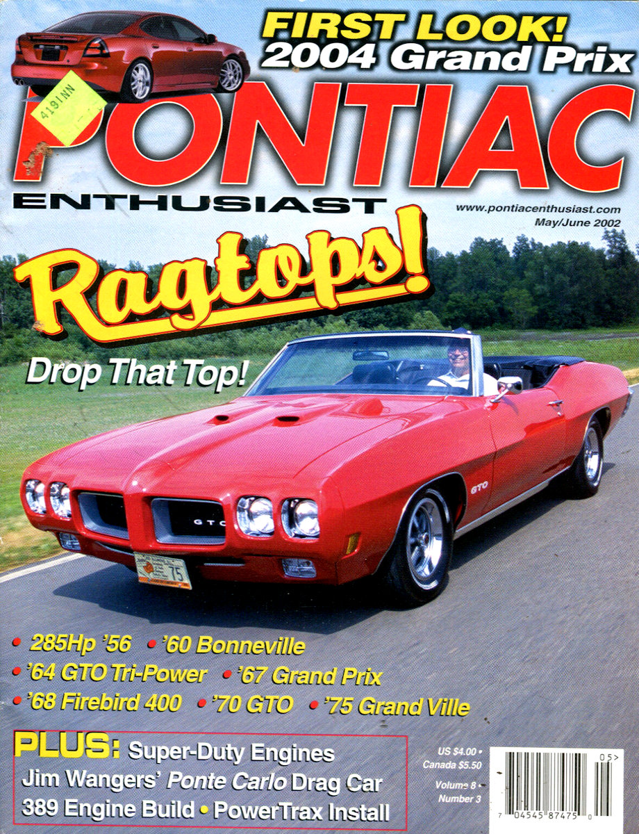 Pontiac Enthusiast May Jun June 2002