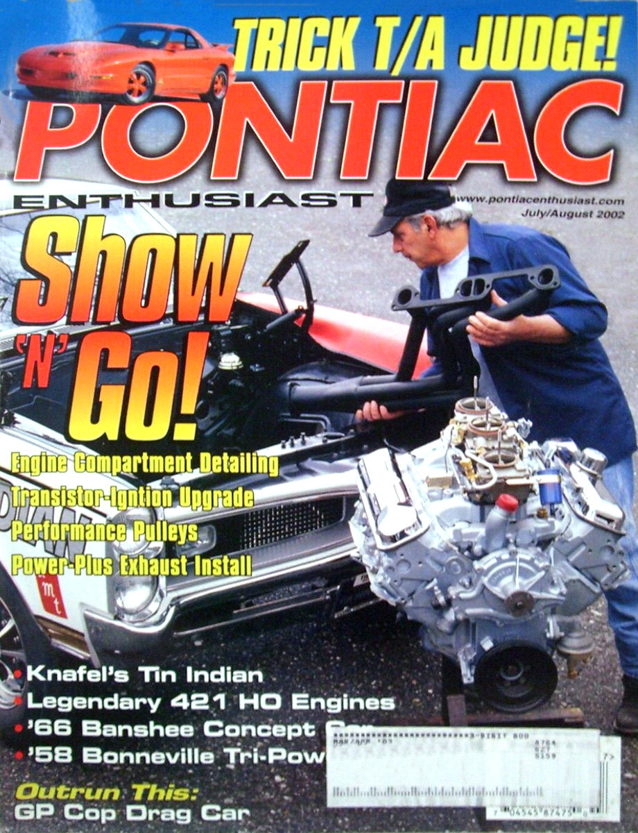Pontiac Enthusiast Jul July Aug August 2002