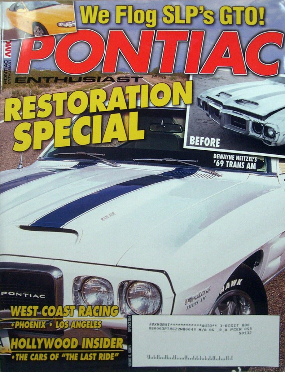 Pontiac Enthusiast Sept September Oct October 2004