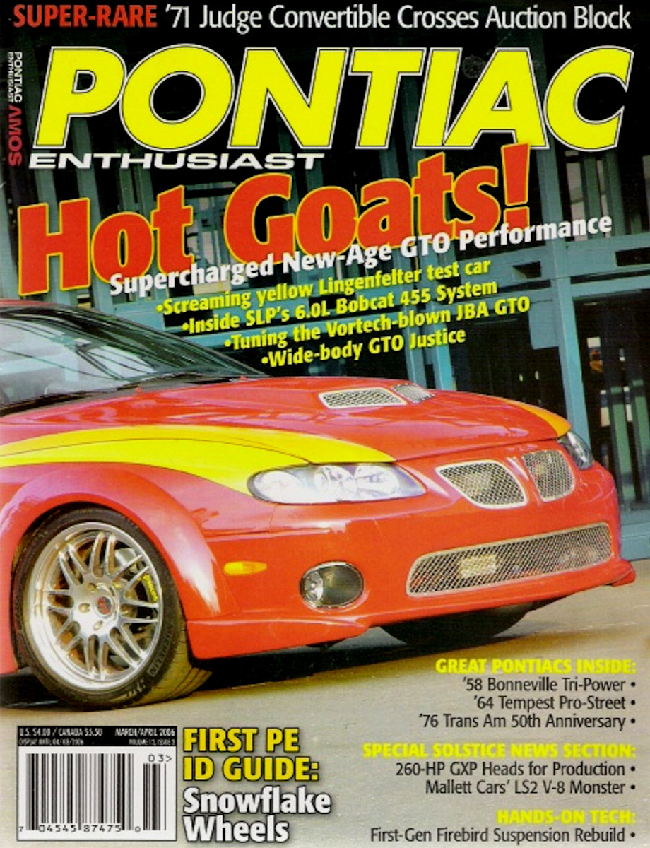 Pontiac Enthusiast Mar March Apr April 2006