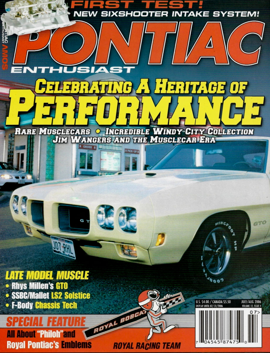 Pontiac Enthusiast Jul July Aug August 2006