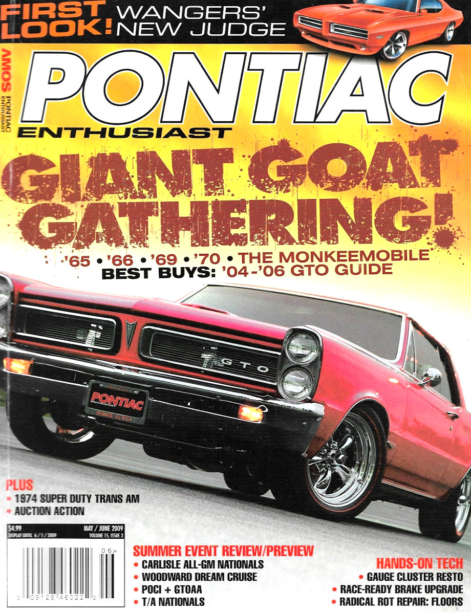 Pontiac Enthusiast May Jun June 2009