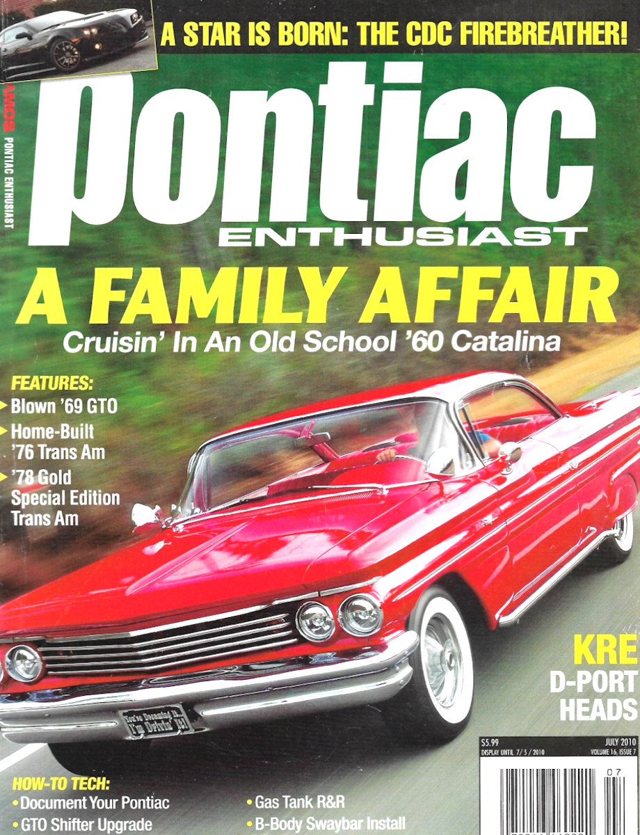 Pontiac Enthusiast Jul July 2010