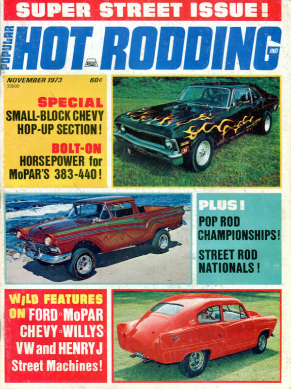 Popular Hot Rodding Nov November 1973 