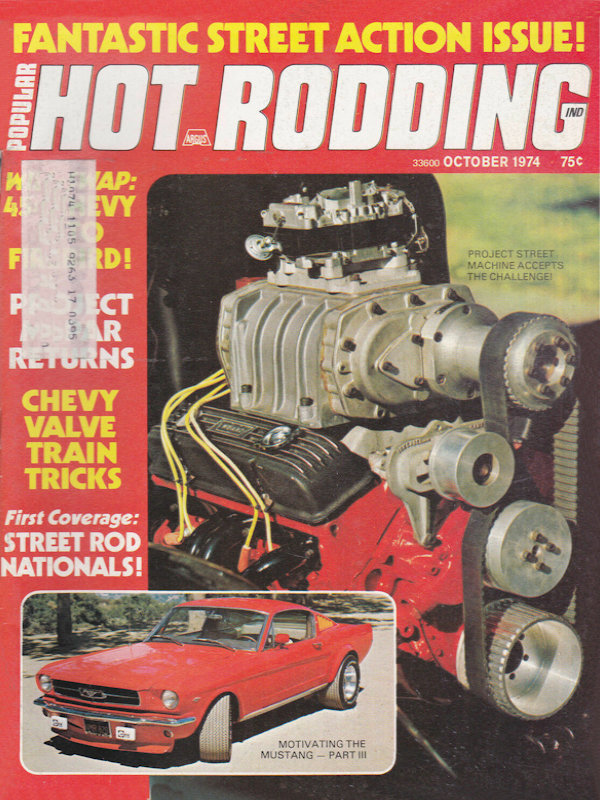 Popular Hot Rodding Oct October 1974 