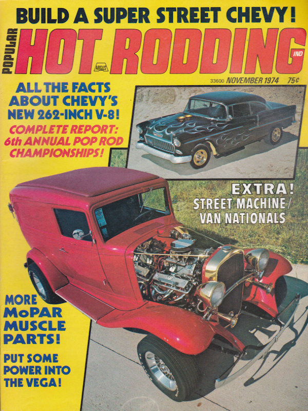 Popular Hot Rodding Nov November 1974 