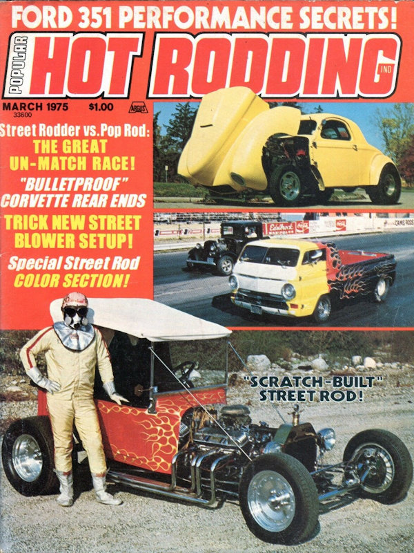 Popular Hot Rodding Mar March 1975 