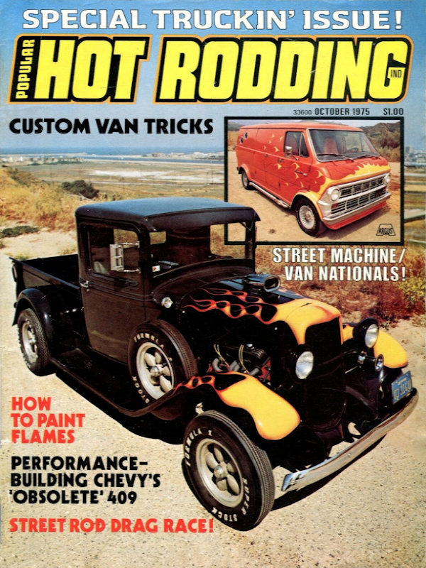Popular Hot Rodding Oct October 1975 