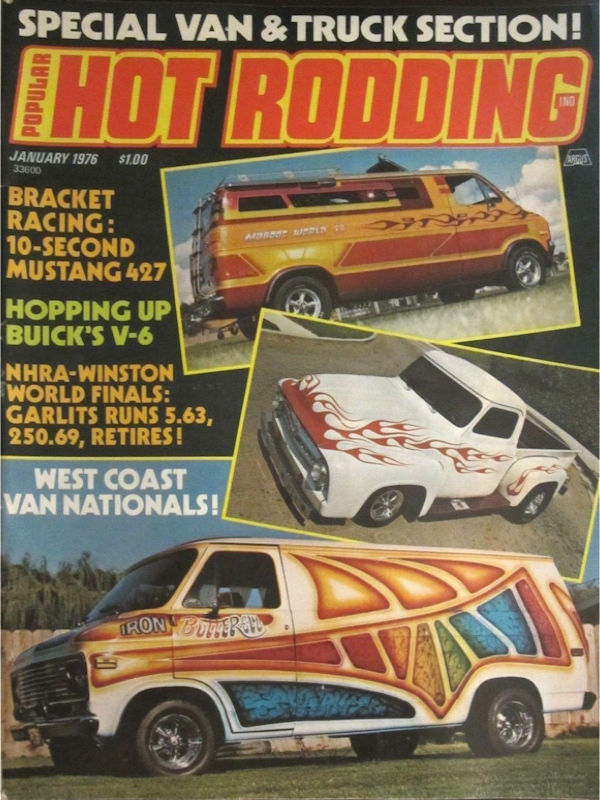 Popular Hot Rodding Jan January 1976 