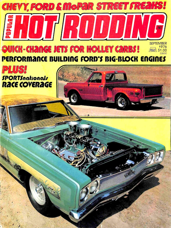 Popular Hot Rodding Sept September 1976