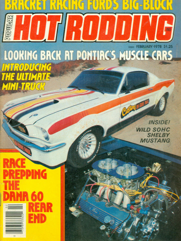 Popular Hot Rodding Feb February 1978 