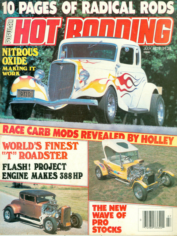Popular Hot Rodding July 1978