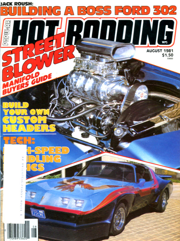 Popular Hot Rodding Aug August 1981 