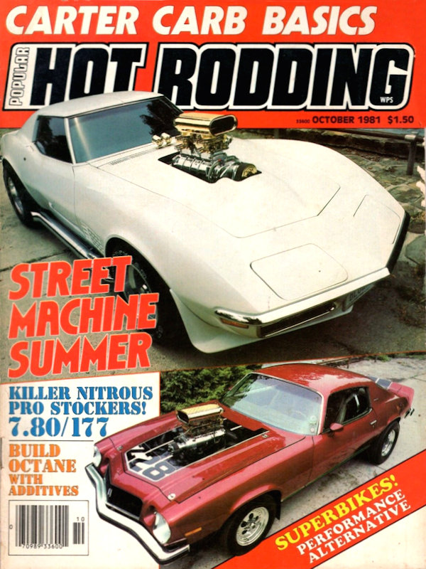 Popular Hot Rodding Oct October 1981 
