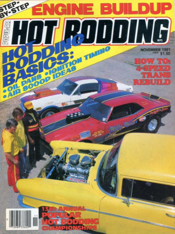 Popular Hot Rodding Nov November 1981 