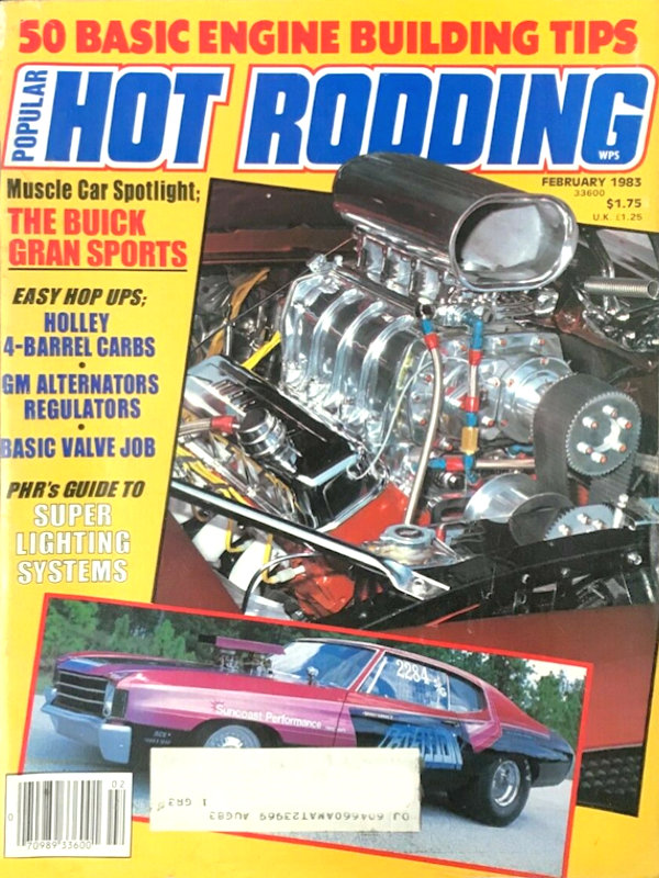 Popular Hot Rodding Feb February 1983 