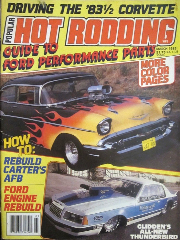 Popular Hot Rodding Mar March 1983 