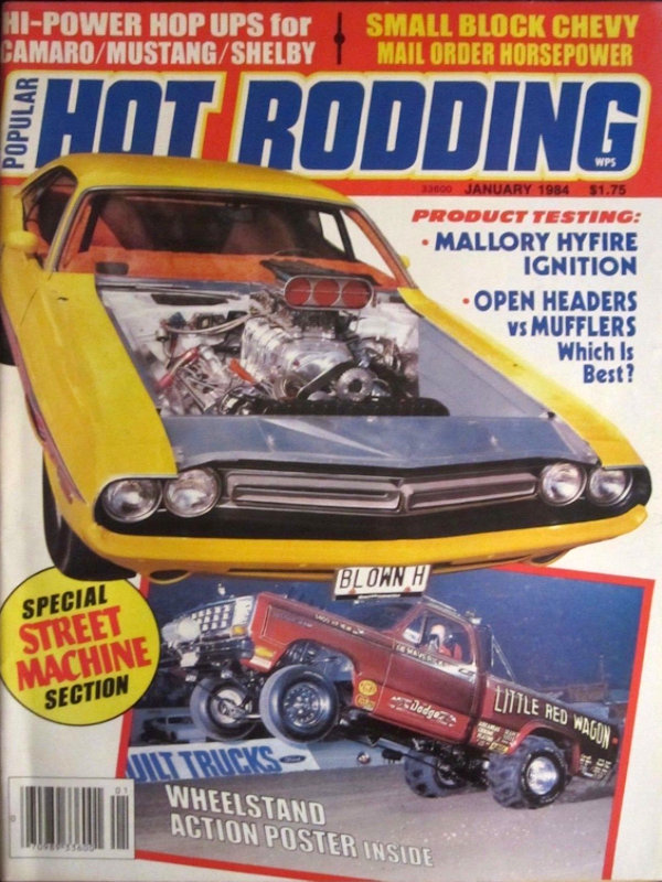 Popular Hot Rodding Jan January 1984 