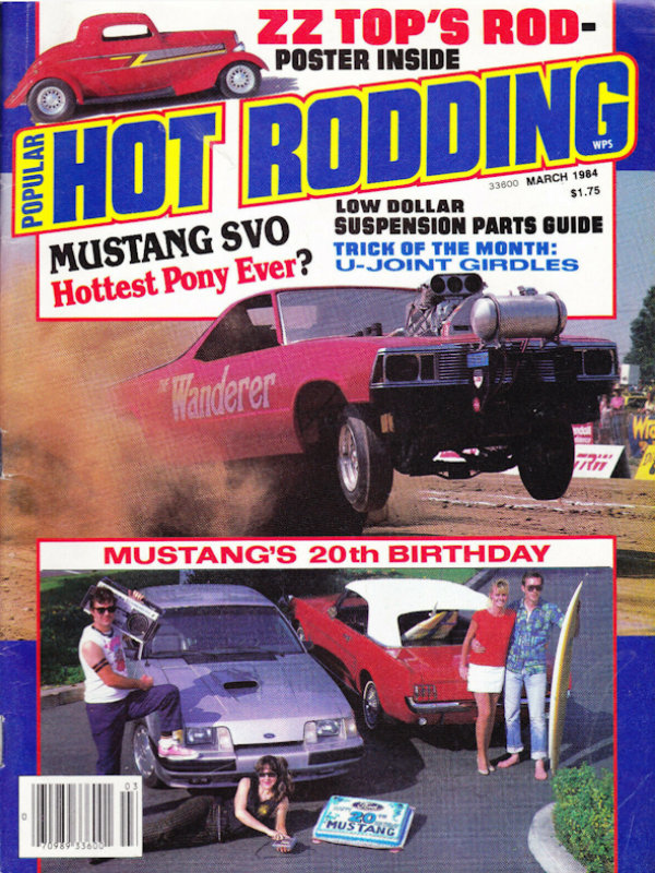 Popular Hot Rodding Mar March 1984 