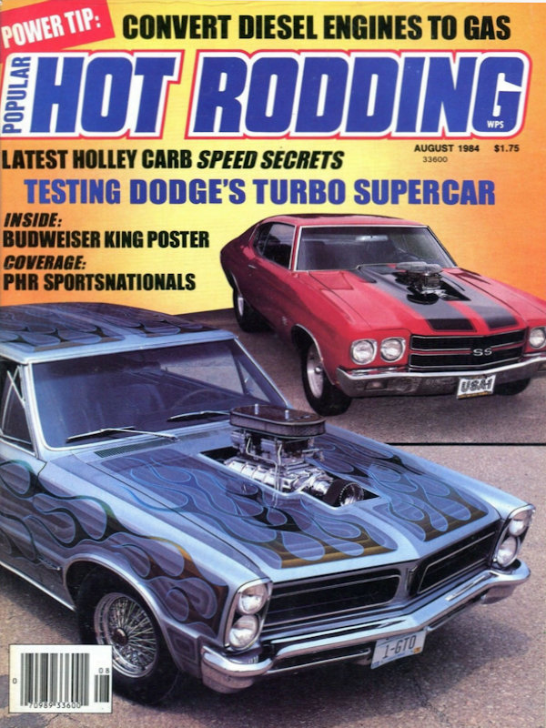 Popular Hot Rodding Aug August 1984 