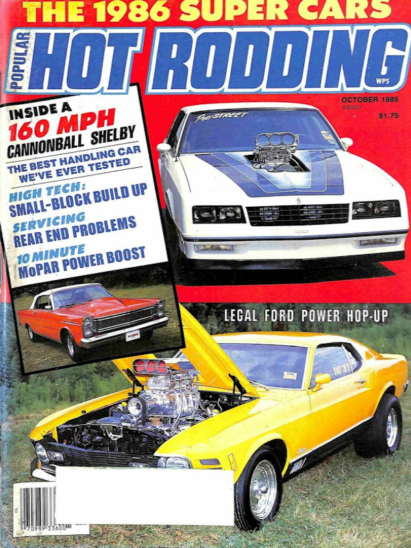Popular Hot Rodding Oct October 1985 