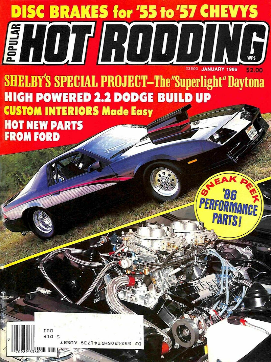 Popular Hot Rodding Jan January 1986 
