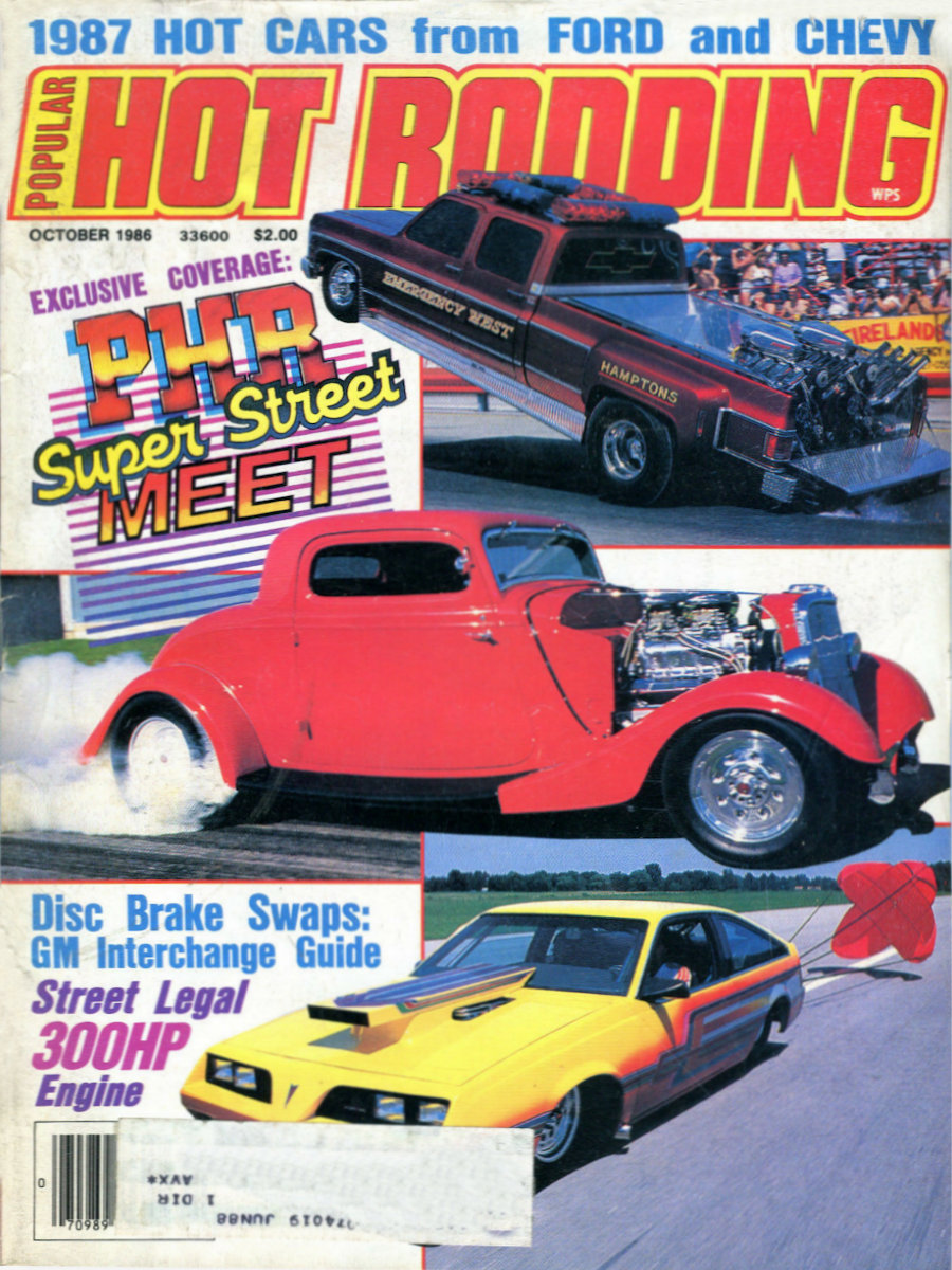 Popular Hot Rodding Oct October 1986 