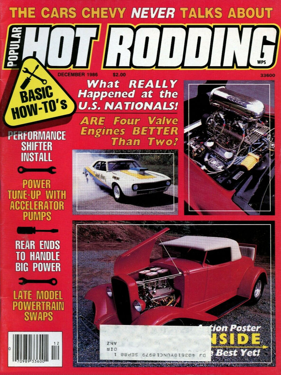 Popular Hot Rodding Dec December 1986 
