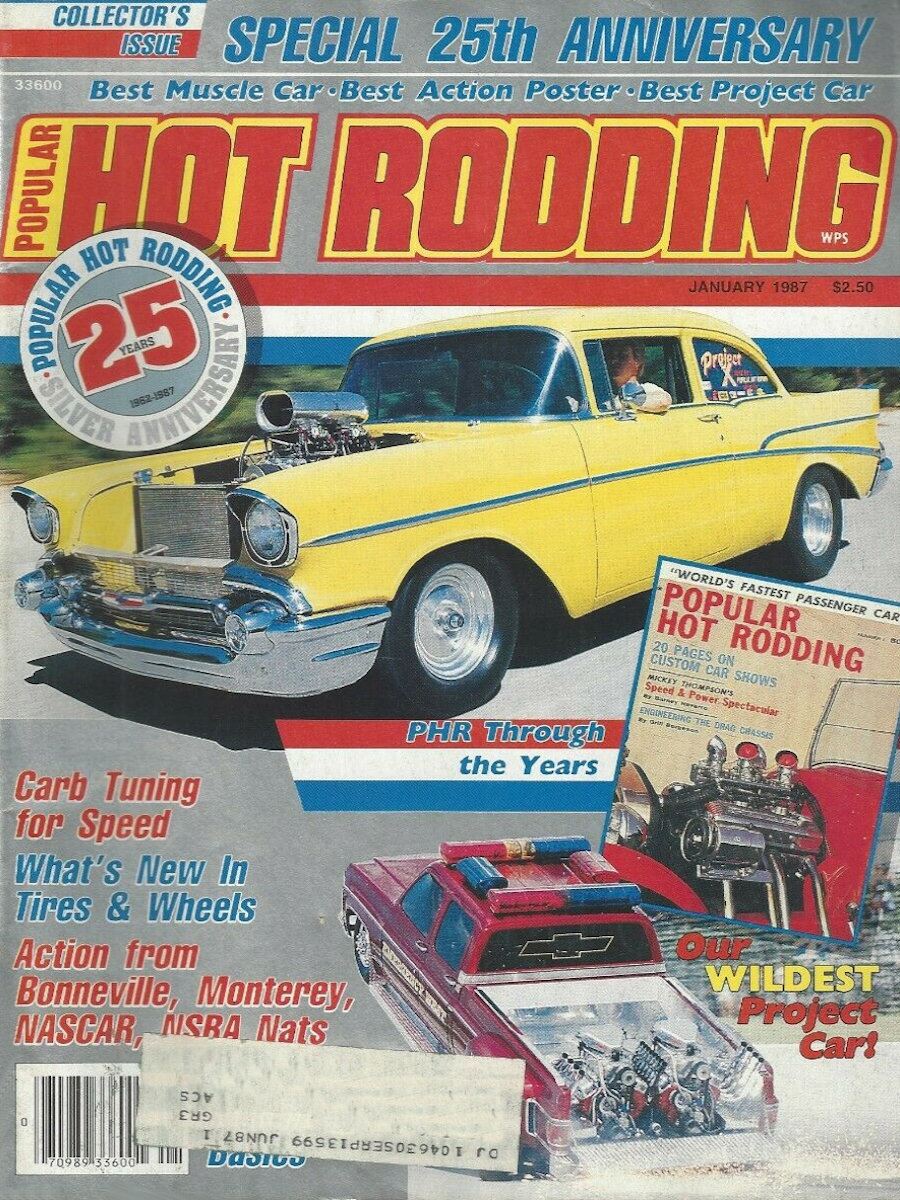 Popular Hot Rodding Jan January 1987 