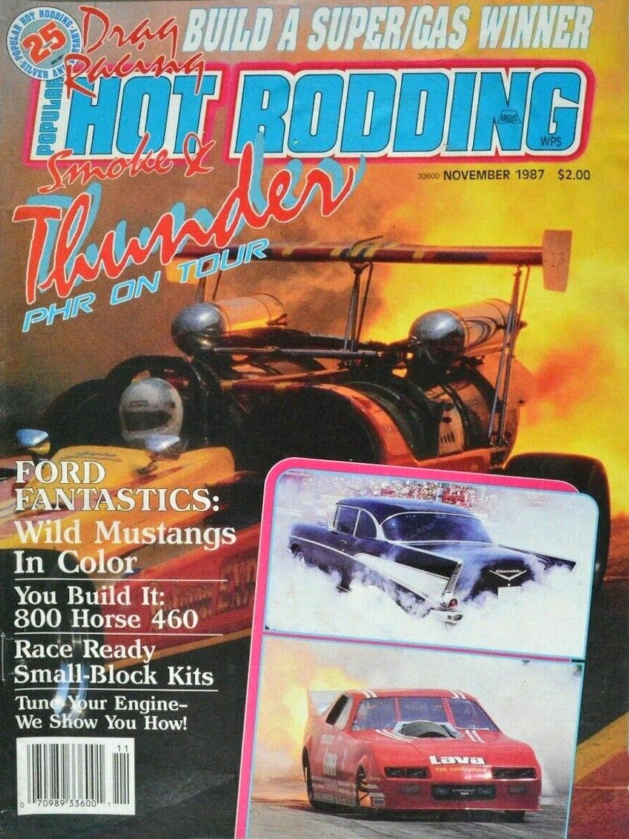 Popular Hot Rodding Nov November 1987 