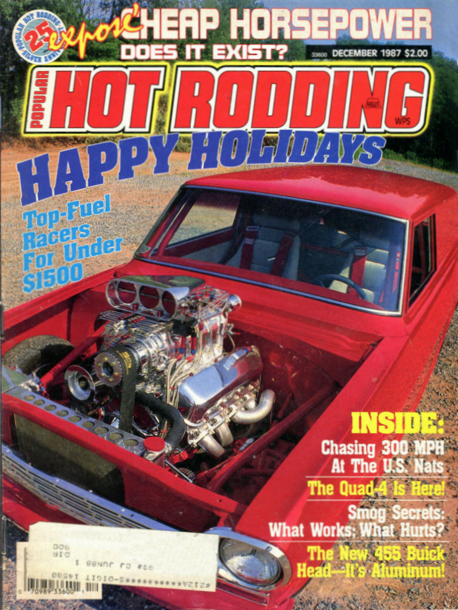 Popular Hot Rodding Dec December 1987 