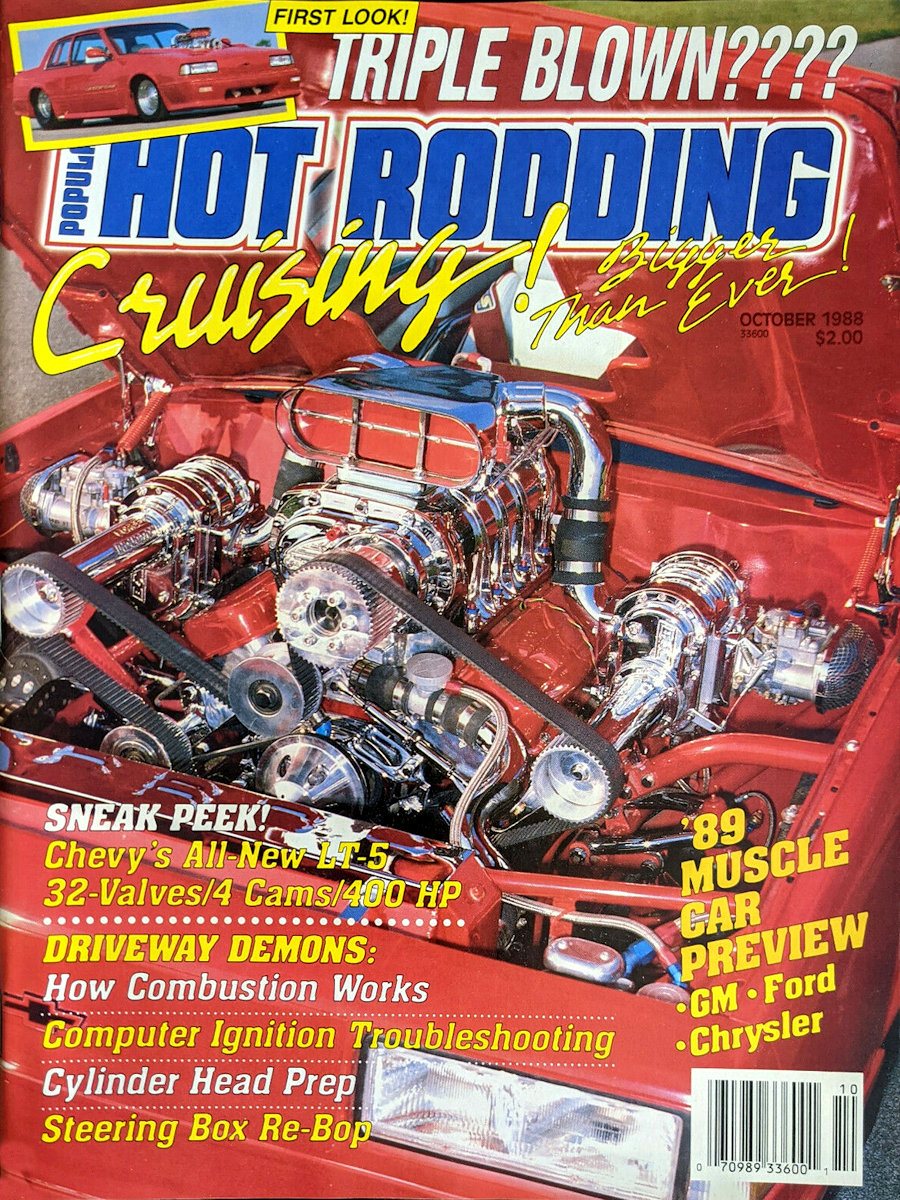 Popular Hot Rodding Oct October 1988 