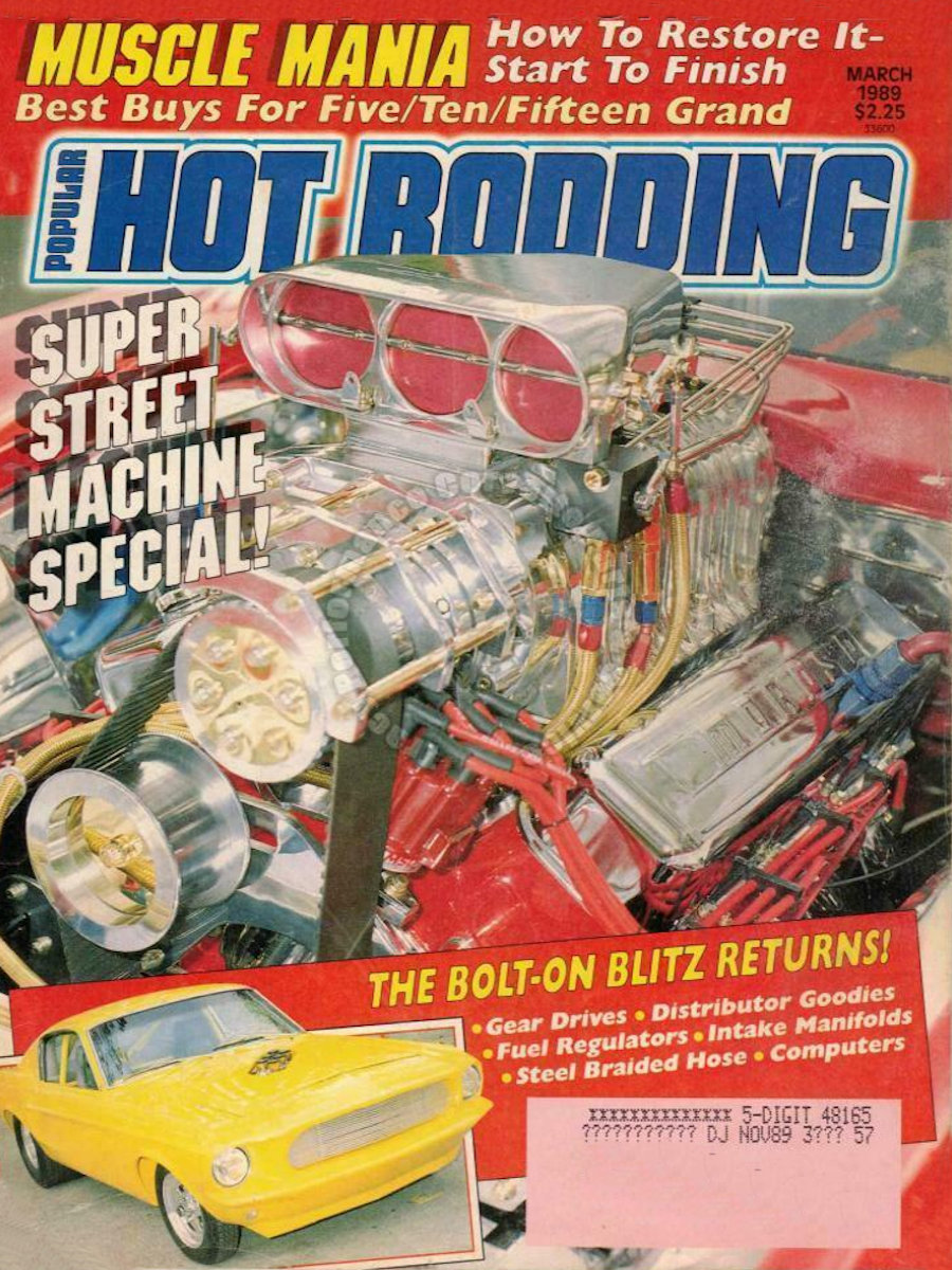 Popular Hot Rodding Mar March 1989 