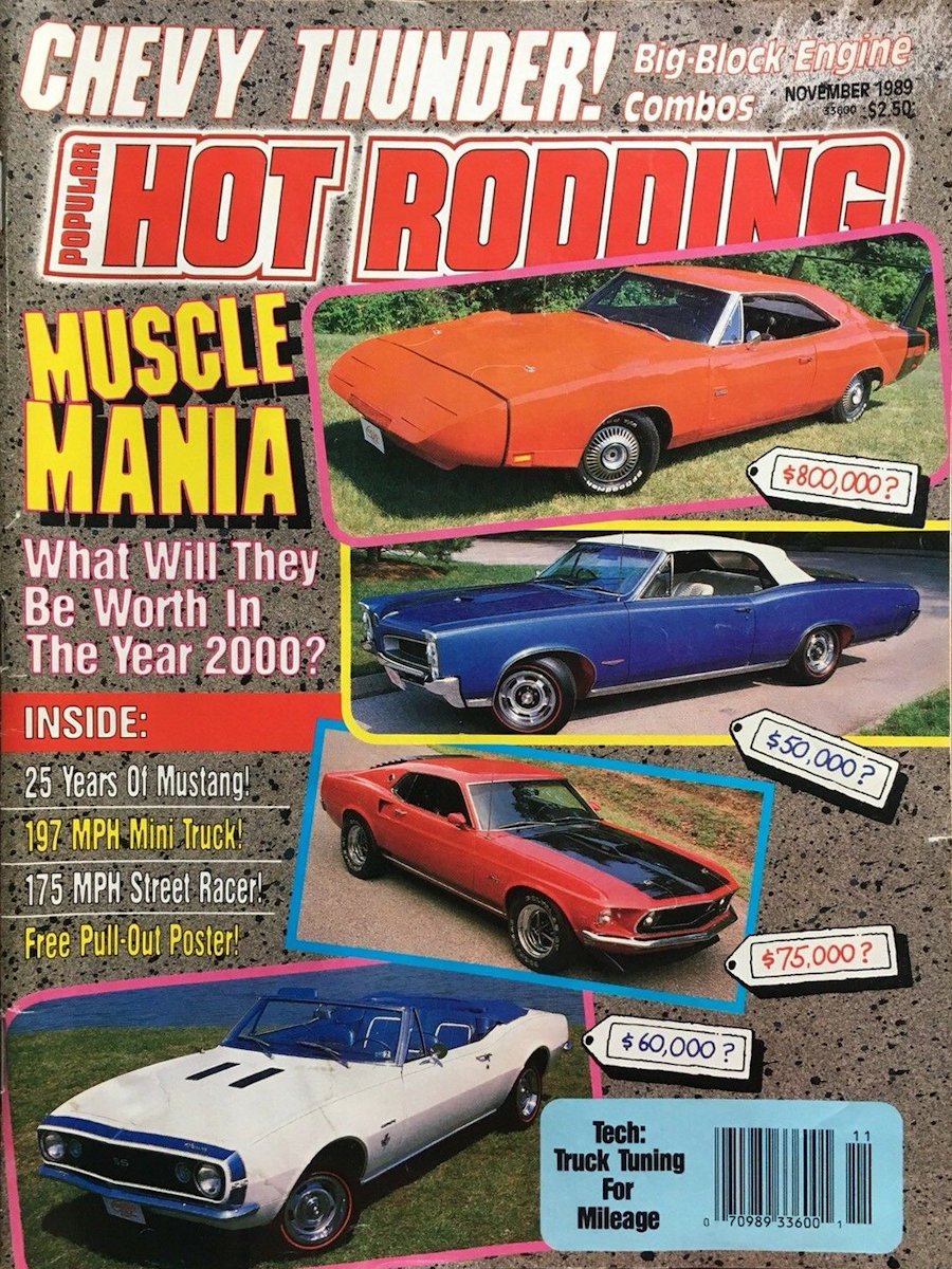 Popular Hot Rodding Nov November 1989 