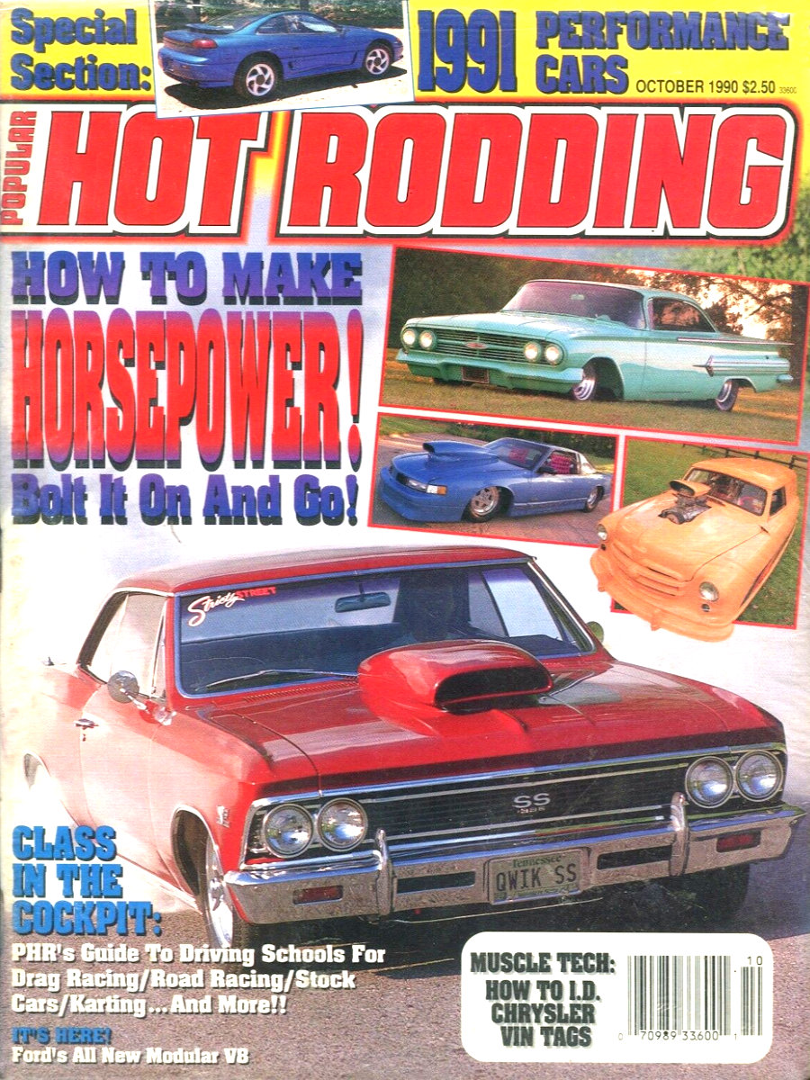 Popular Hot Rodding Oct October 1990 
