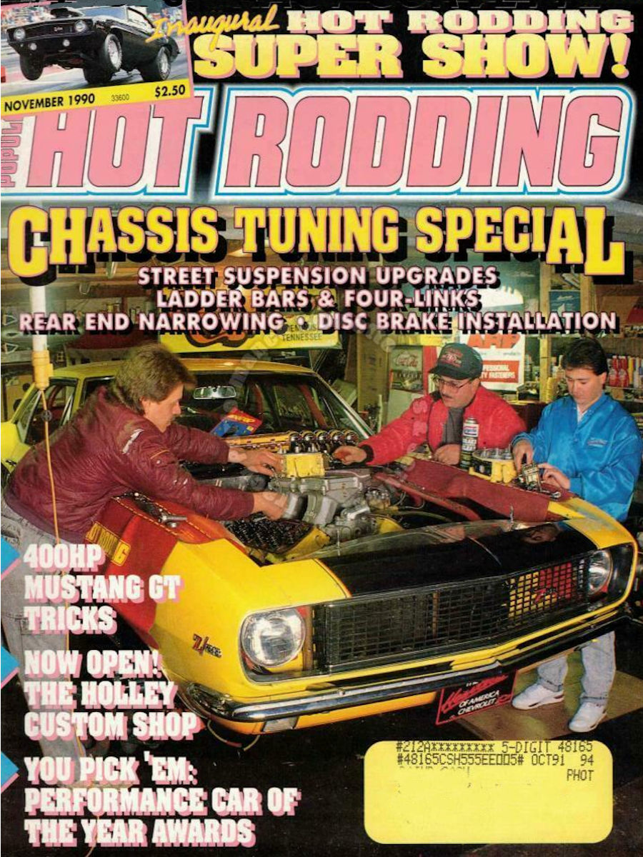 Popular Hot Rodding Nov November 1990 
